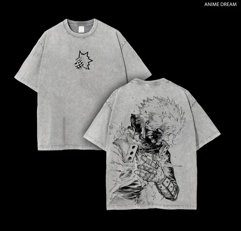 Katsuki Bakugo Vintage T-Shirt
